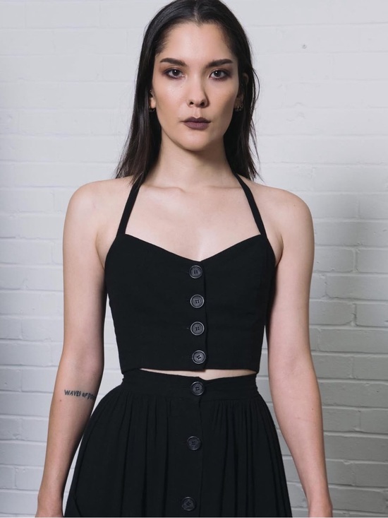 Mary Wyatt Tops - 🖤SOLD🖤 Mary Wyatt London | Sister Mary Multi Way Top